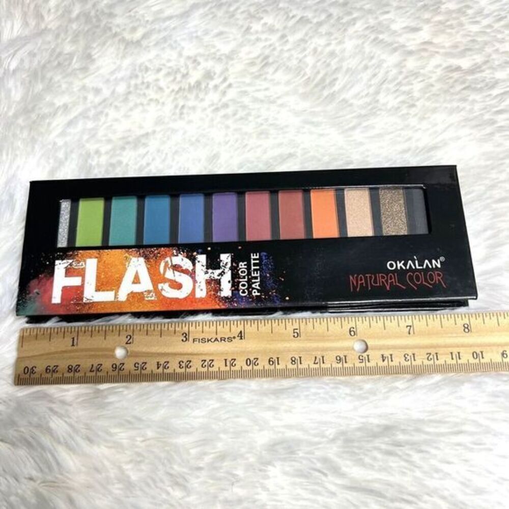OKALAN FLASH COLOR PALETTE 12 Color Eyeshadow Palette - Picture 3 of 8